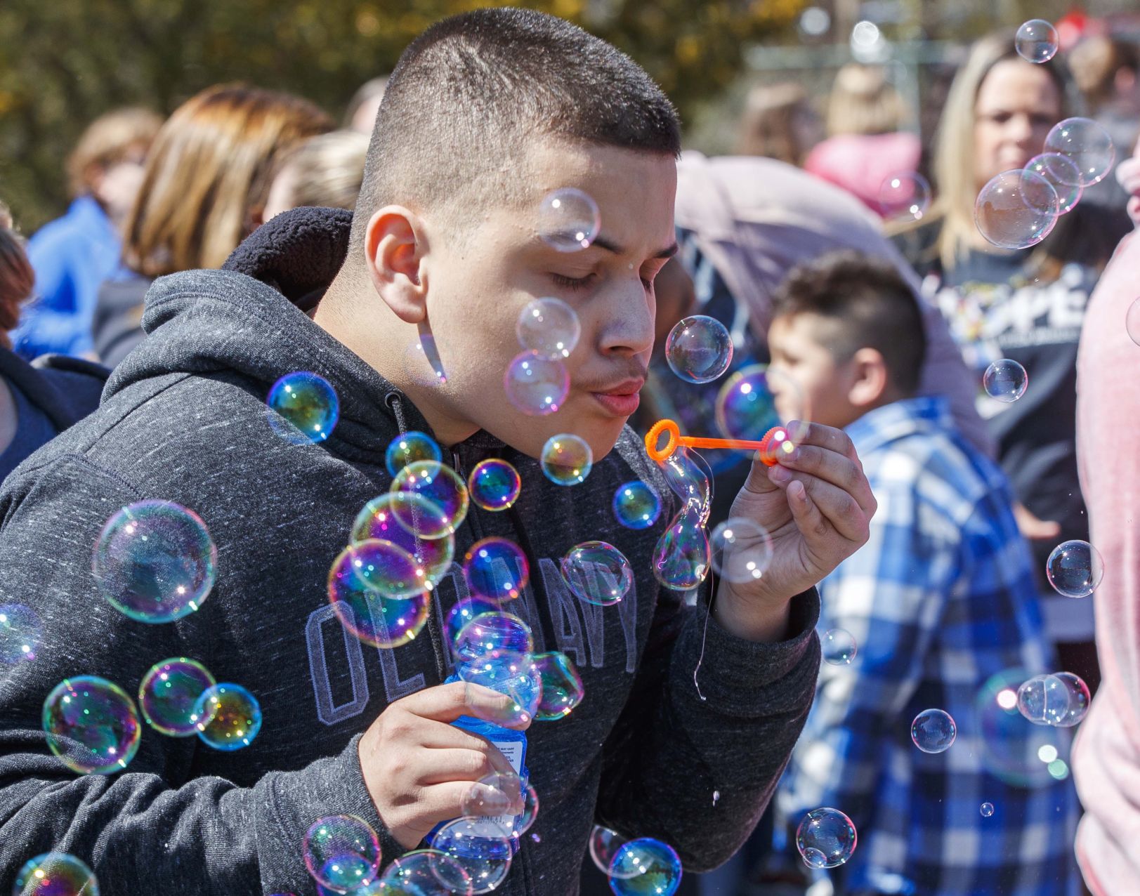 Blow Bubbles 4 Autism at Cape May County Special Services School